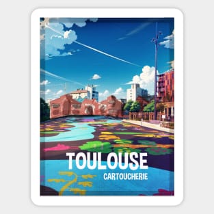 TOULOUSE Cartridge Shop Poster 1 Sticker